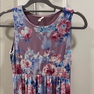 Pink Blush Maternity Dress